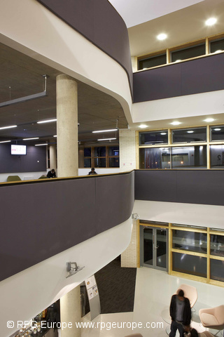 University of Bedfordshire, Balustrades