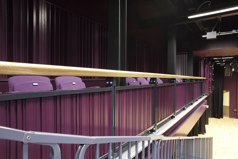 Hayesfield School
At Hayesfield School a range of RPG products were manufactured and installed by Acoustic GRG Products Ltd.
In the performance hall the RPG range used included: RPG QRD734, Flutterfree T and RPG Soundtrac. AGRG Hayesfield 18May11 36.jpg