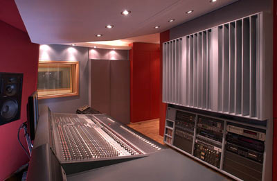 diffusers in music studio